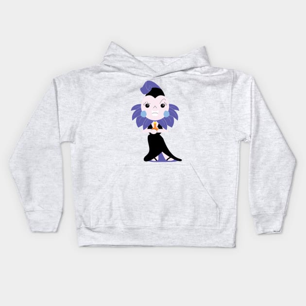 Ms Yzma Kids Hoodie by gravelskies